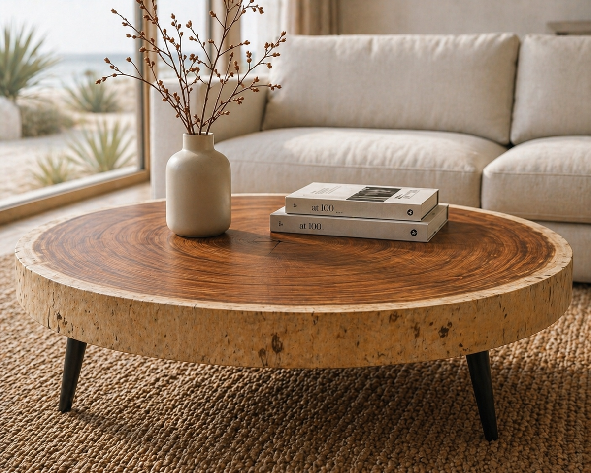 Bumi Round Suar Coffee Table — view 2