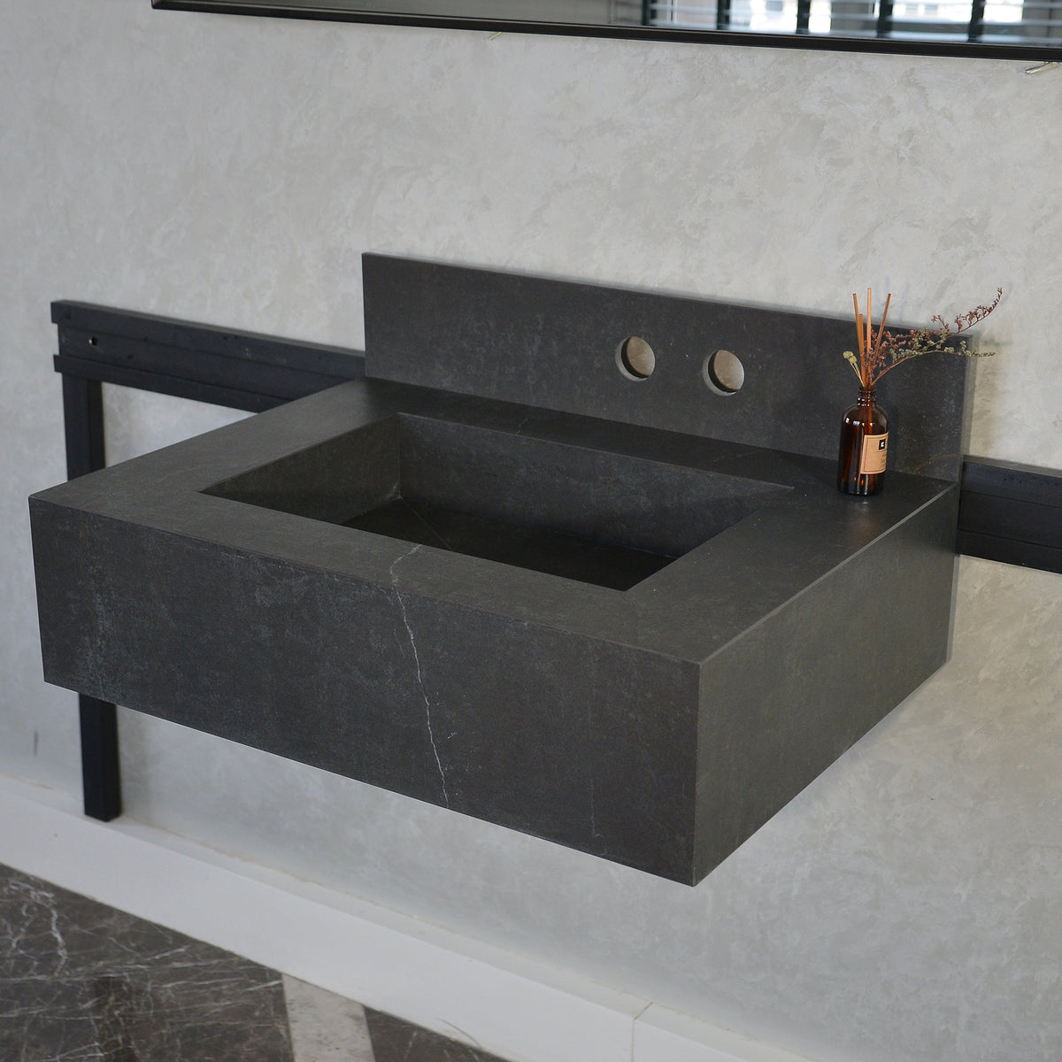 Dekton Laos Engineered Porcelain Handcrafted Sink with Spanish Engineering Features