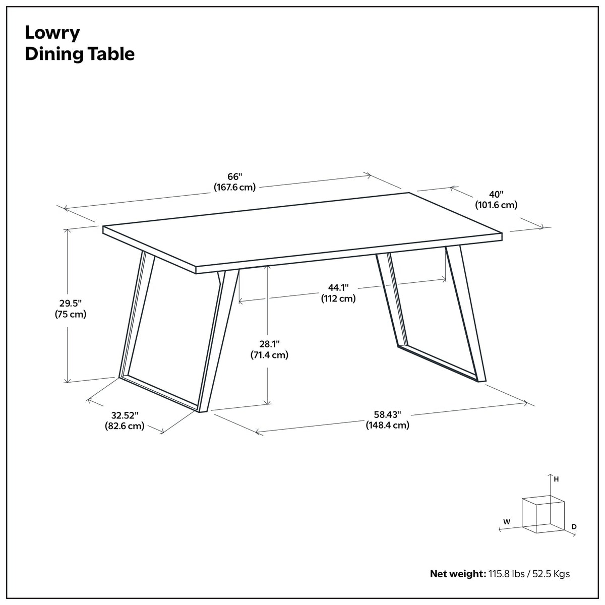 Lowry Dining Table