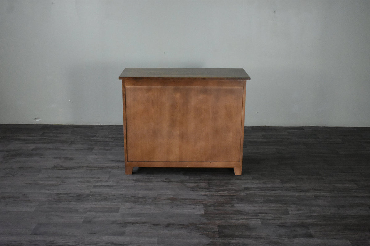 Mission 2-Door 2-Drawer Sideboard, Console – Walnut Finish