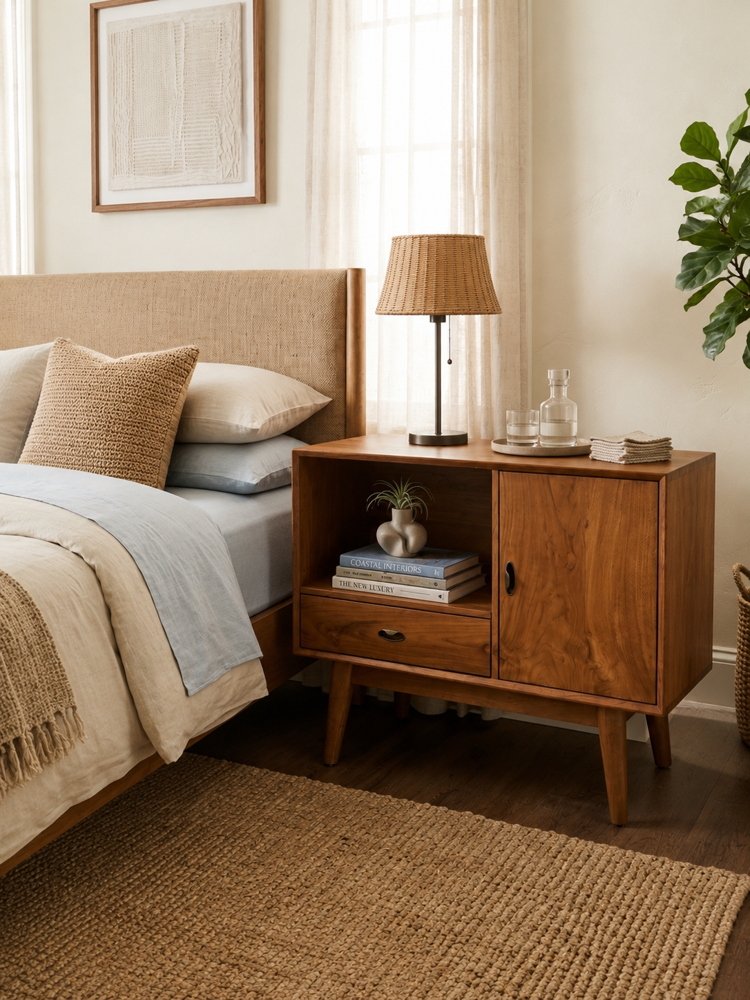 Recycled Teak TV Cabinet — view 3