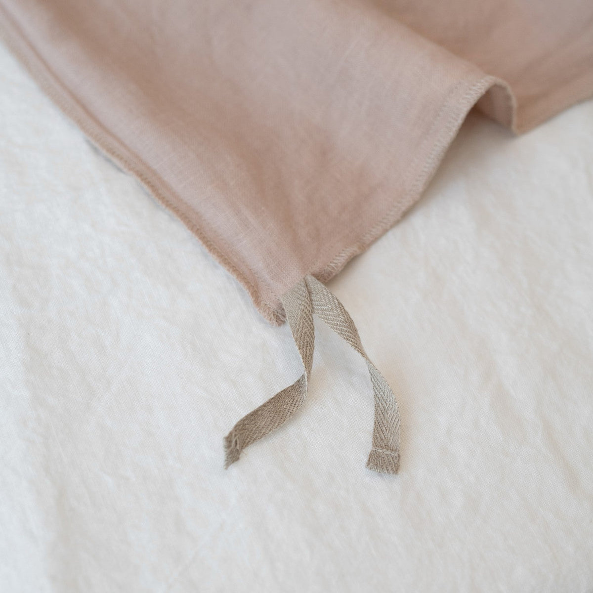 Forest Green Linen Duvet Cover Set — view 8