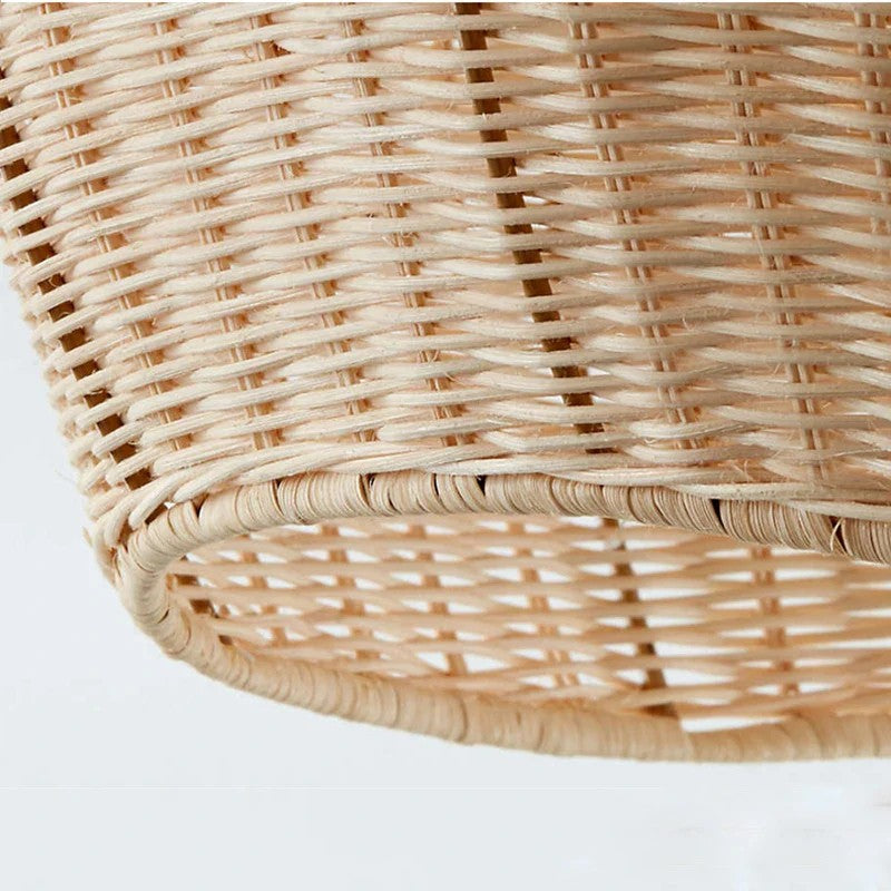 Cloud Wicker Rattan Pendant Light