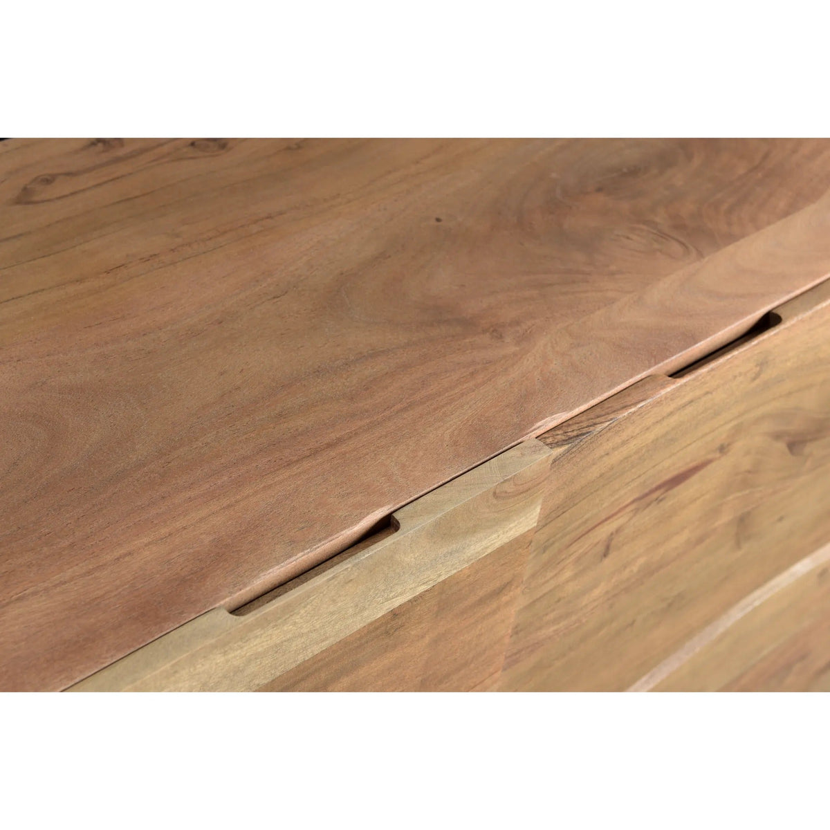 Light Acacia Live Edge Sideboard — view 7