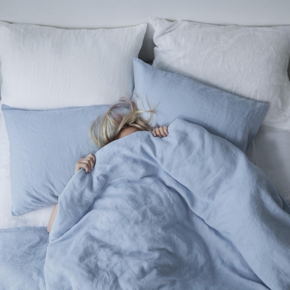 White Linen Pillowcase — view 2