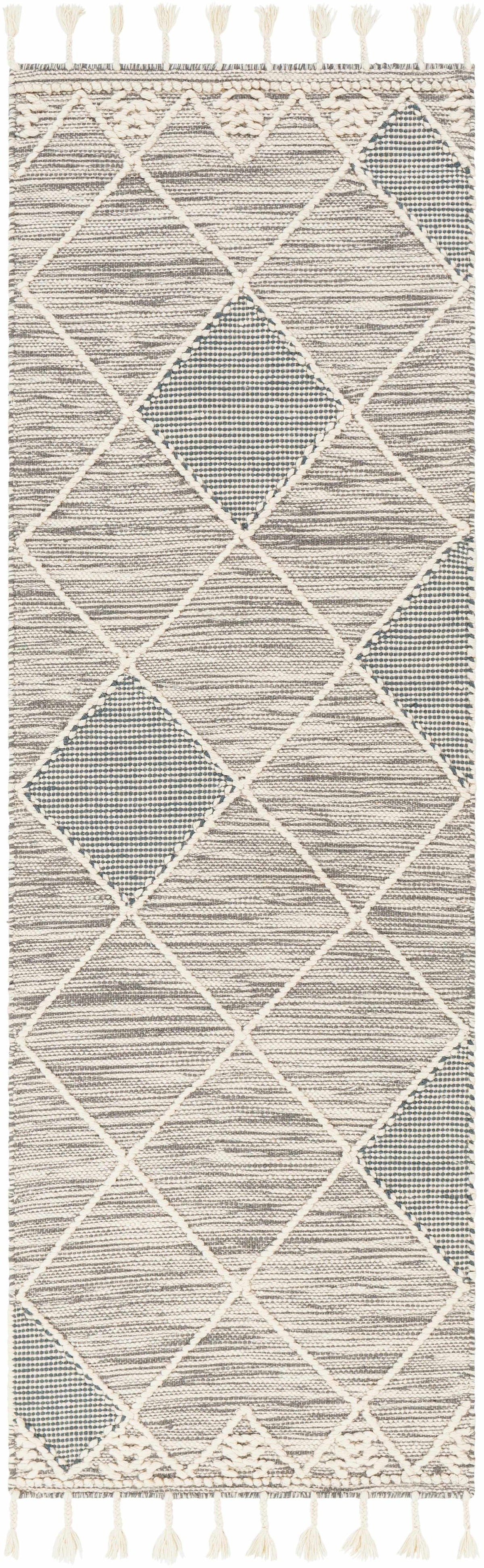 Bicos Tasseled Jute Rug