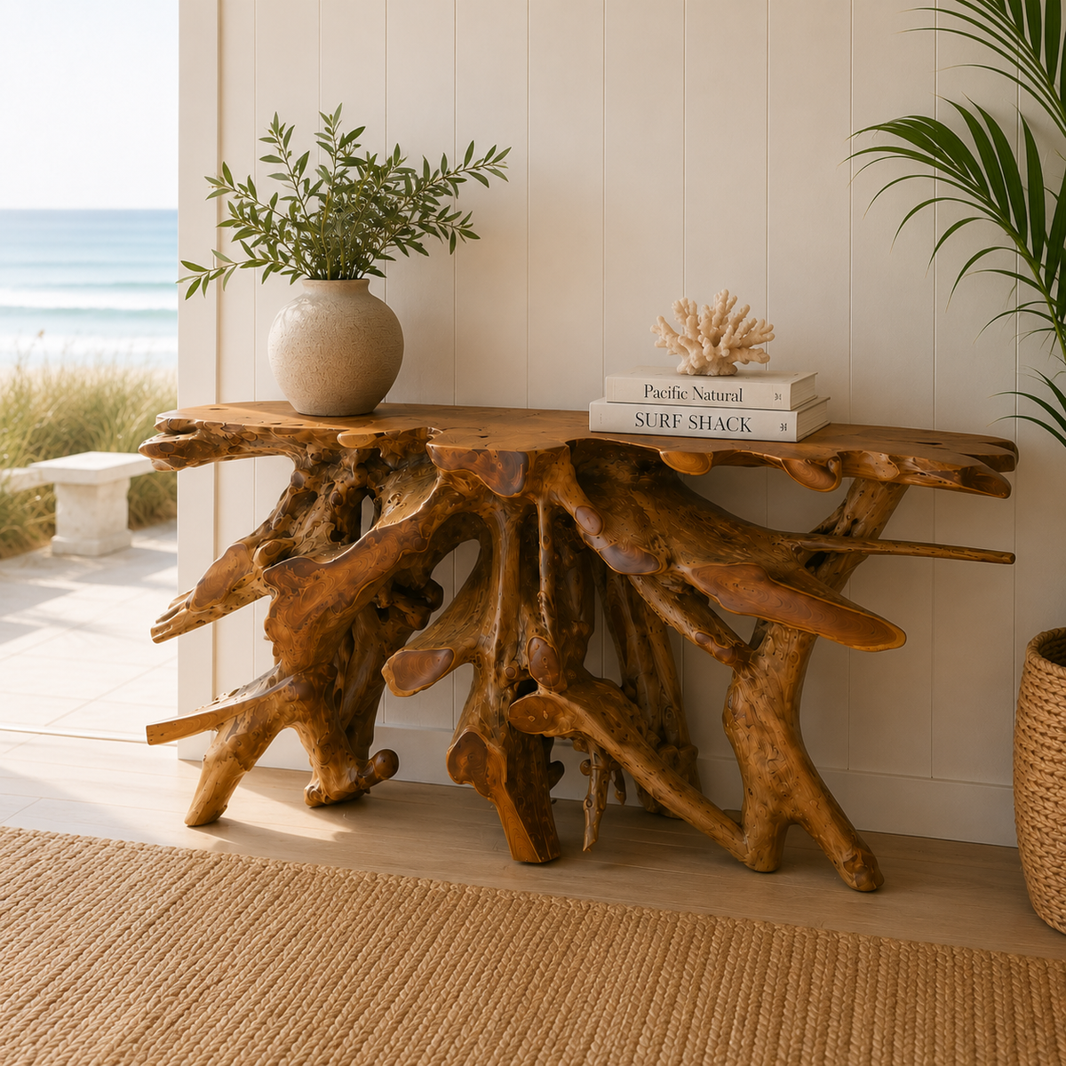Teak Console — view 4