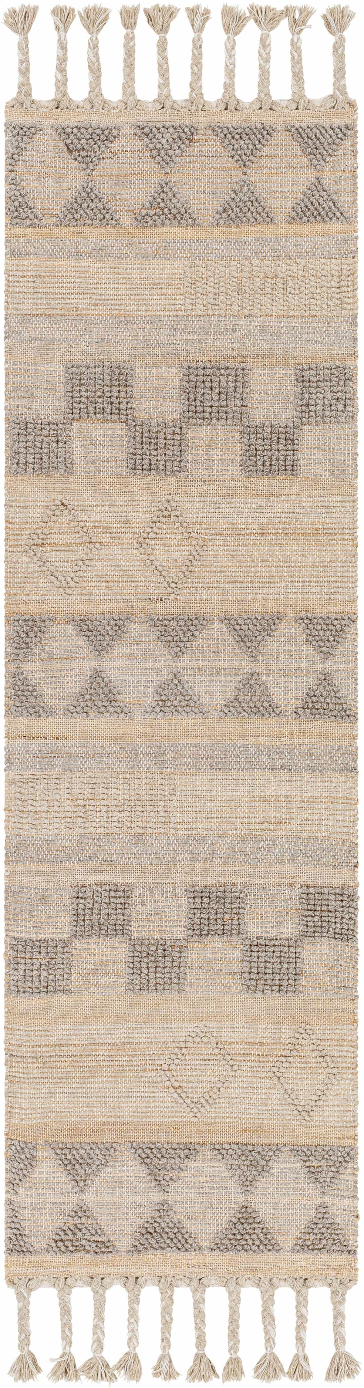 Ardee Totem Jute&Wool Blend Rug