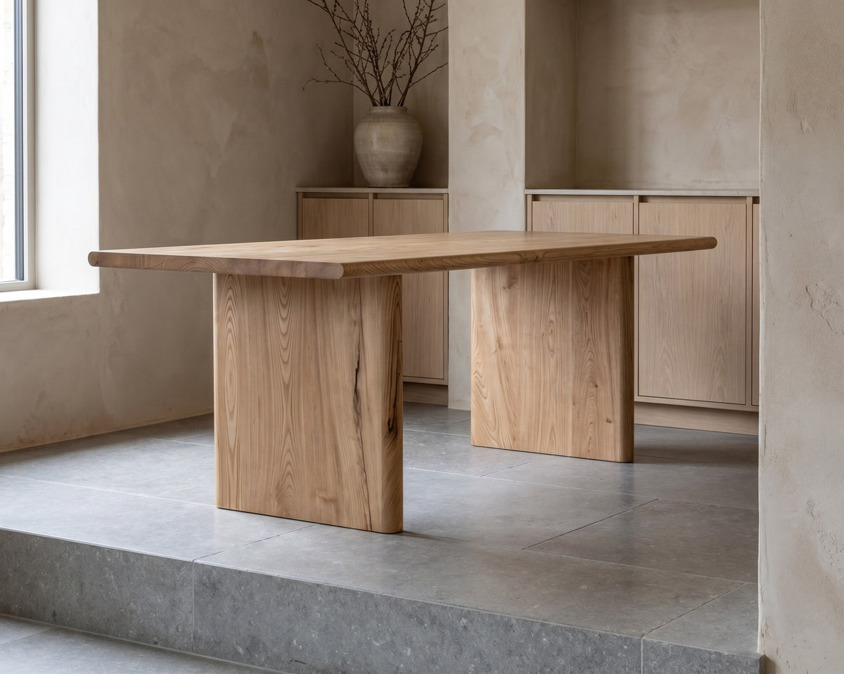 Minimal Solid Dining Table