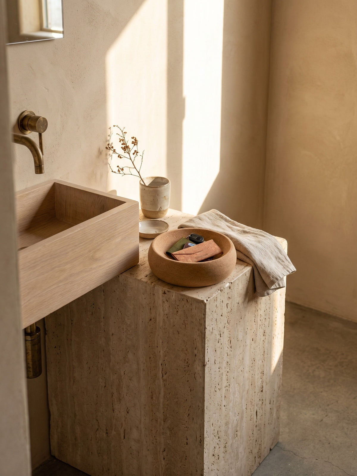 Upcycled Cork Decorative Storage Bowl