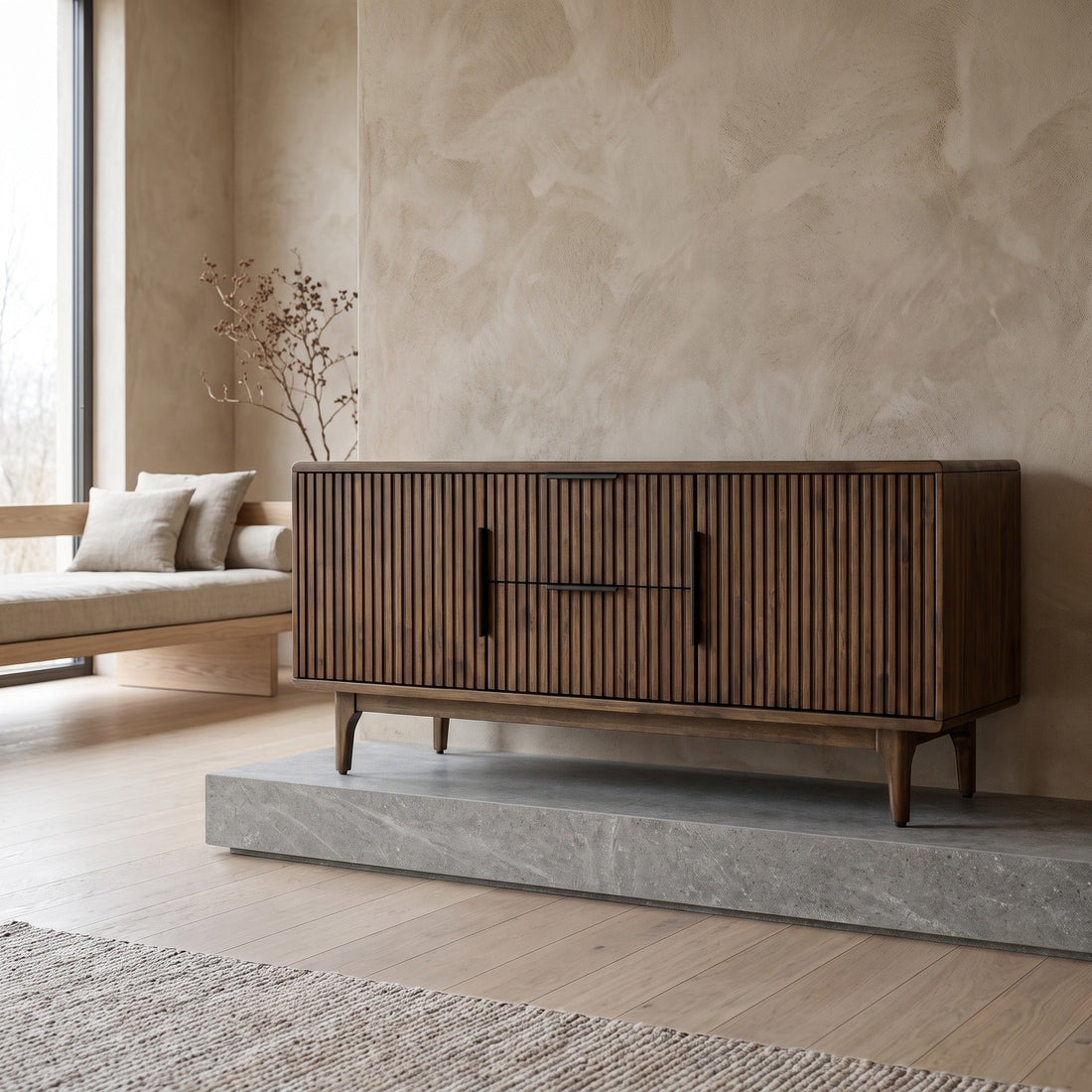How to Size a Sideboard or Console to Your Wall (Without Guessing)