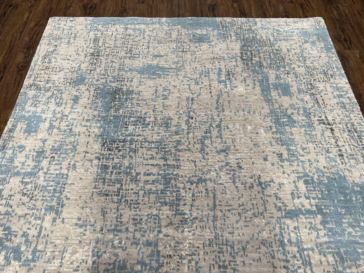 Tibetan Wool Rug Raised Pattern