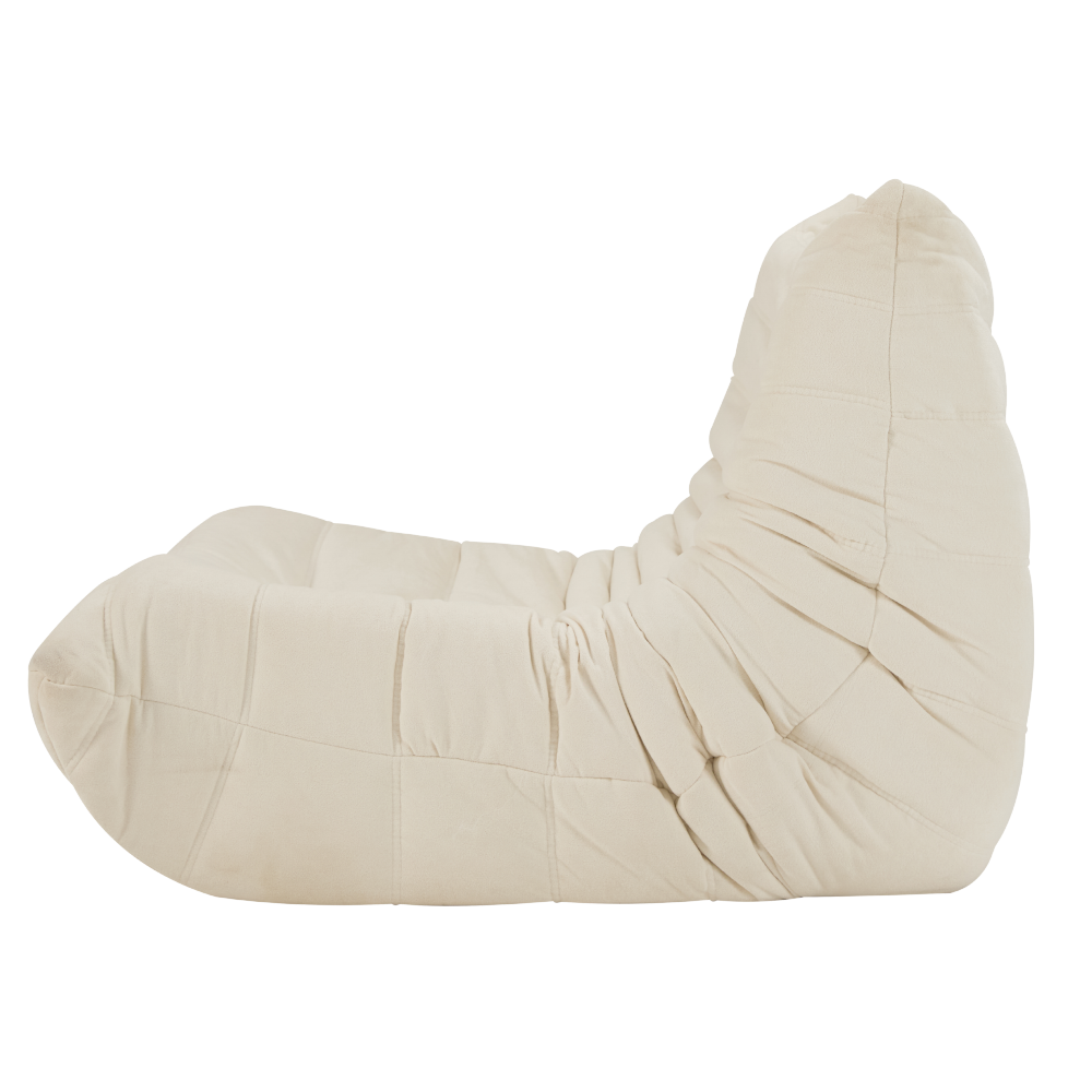 Foam-Filled Bean Bag Lounger Chair