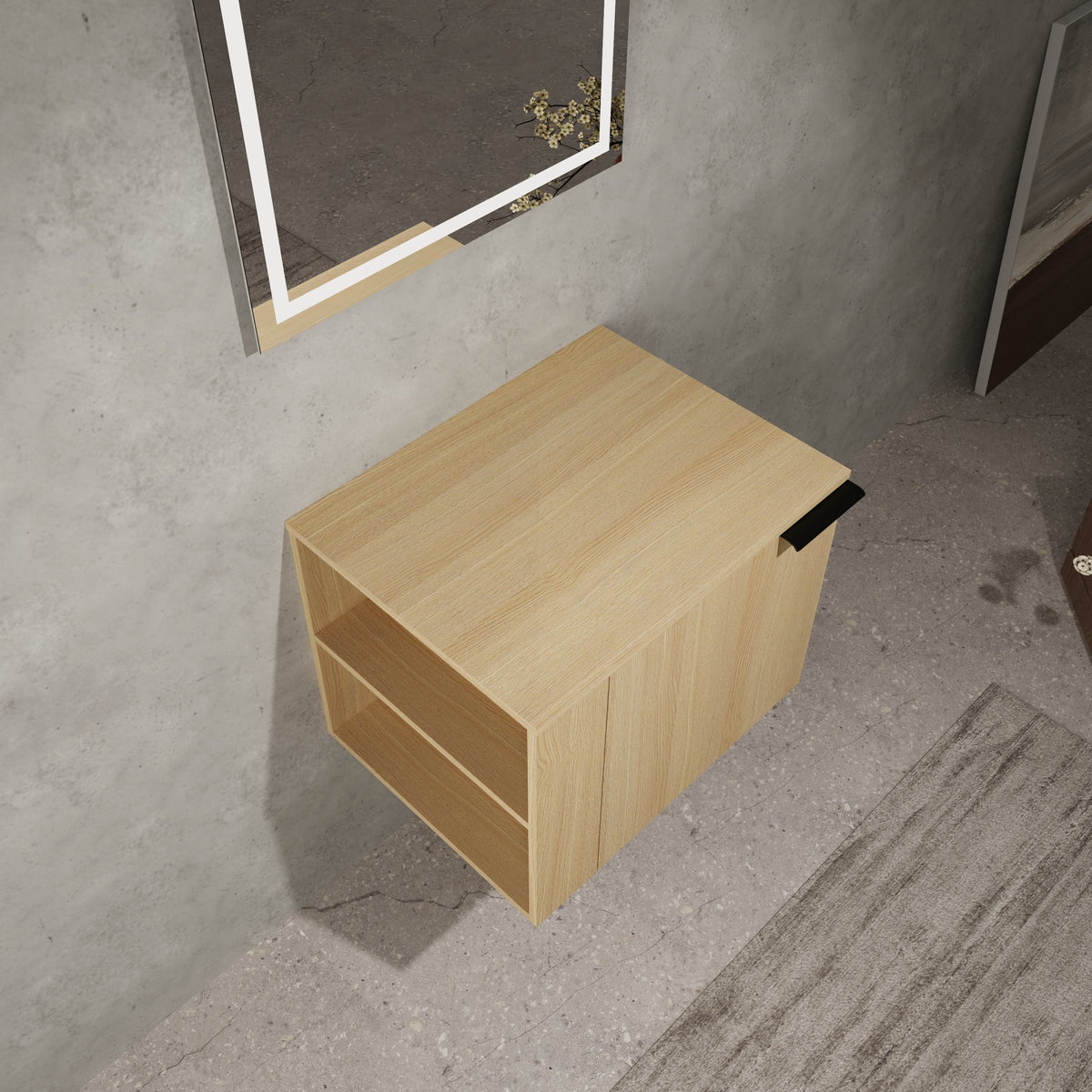 24" Bathroom Vanity Sink Combo for Big Spaces