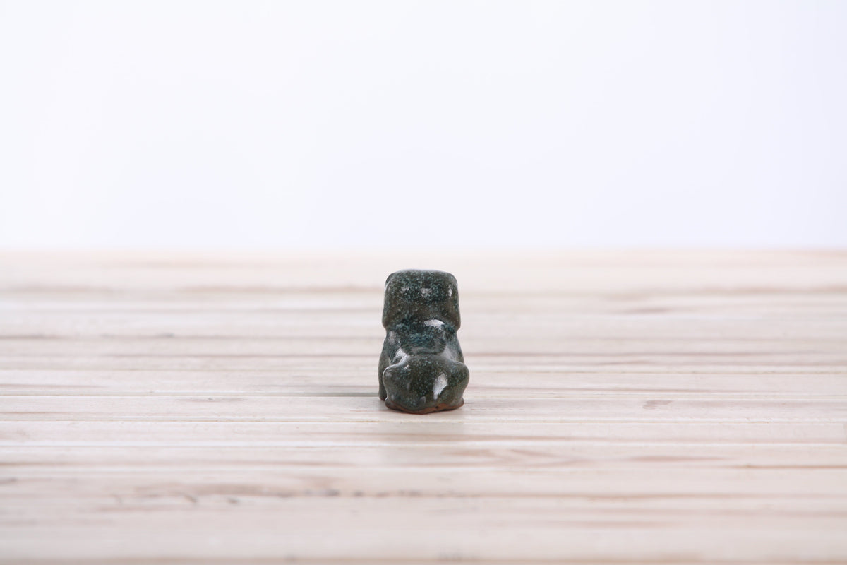 Butch the Dachshund ceramic figurine Seaweed 2025 — view 6