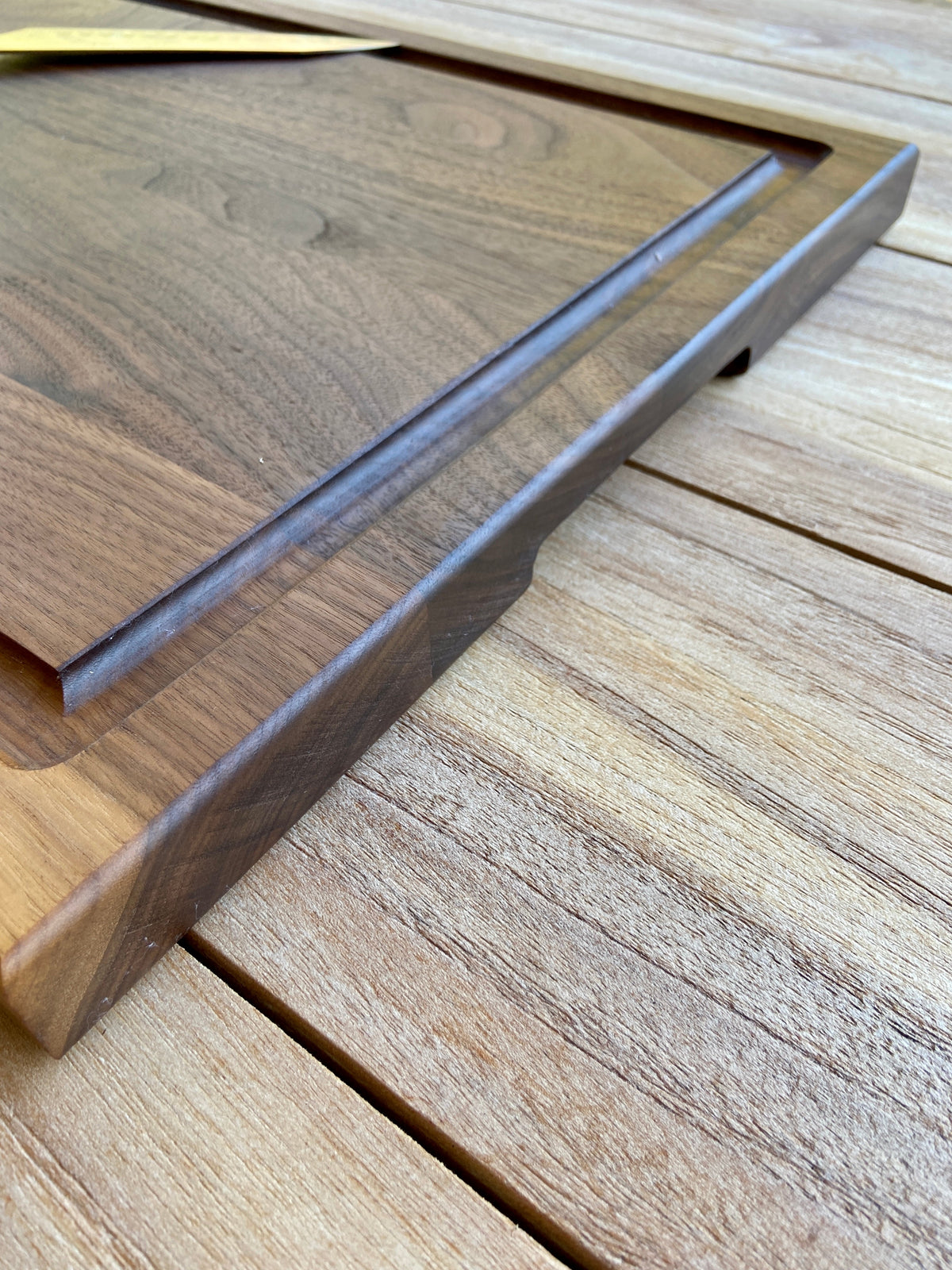 Double-Sided Cutting Board with Juice Groove