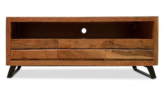 Solid Acacia Live Edge TV Console