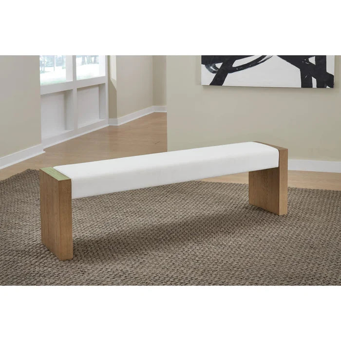 Oak Veneer Live Edge Dining Set Bowtie Joinery, white oak, view 8