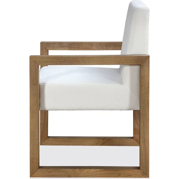 Oak Veneer Live Edge Dining Set Bowtie Joinery, white oak, view 7