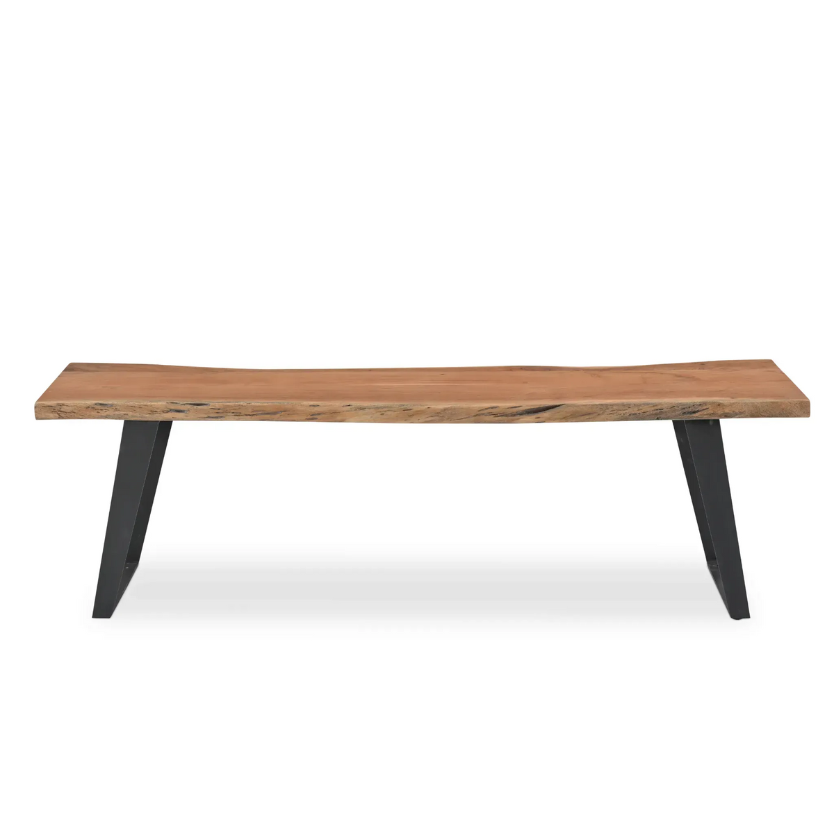 Solid Wood Live Edge Bench