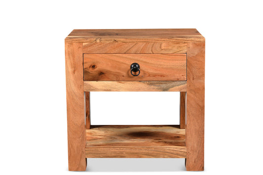 Ajmer Solid Wood Side Table