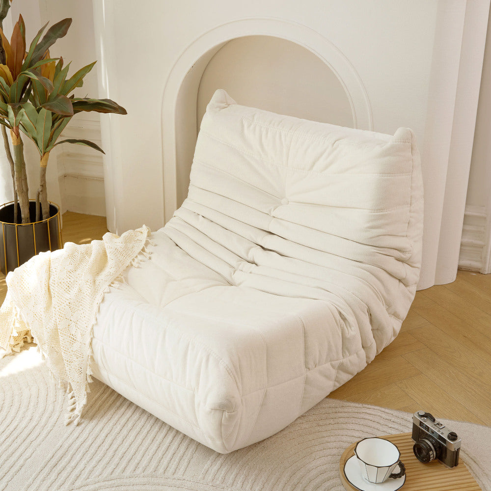 Foam-Filled Bean Bag Lounger Chair