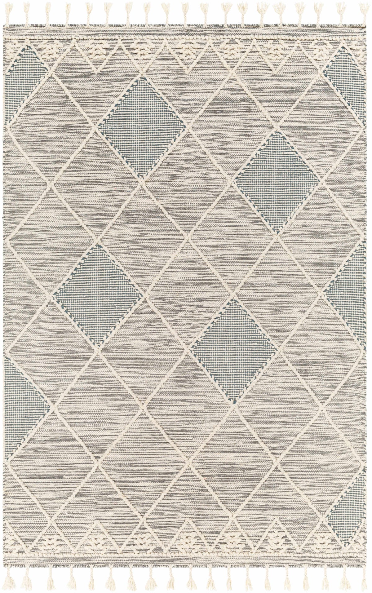 Bicos Tasseled Jute Rug