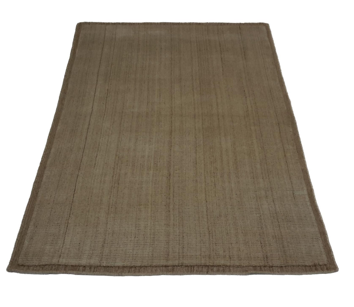 Canvello Hand Made Modern All Over Indo Gabbeh Rug - 4'2'' X 6'5''