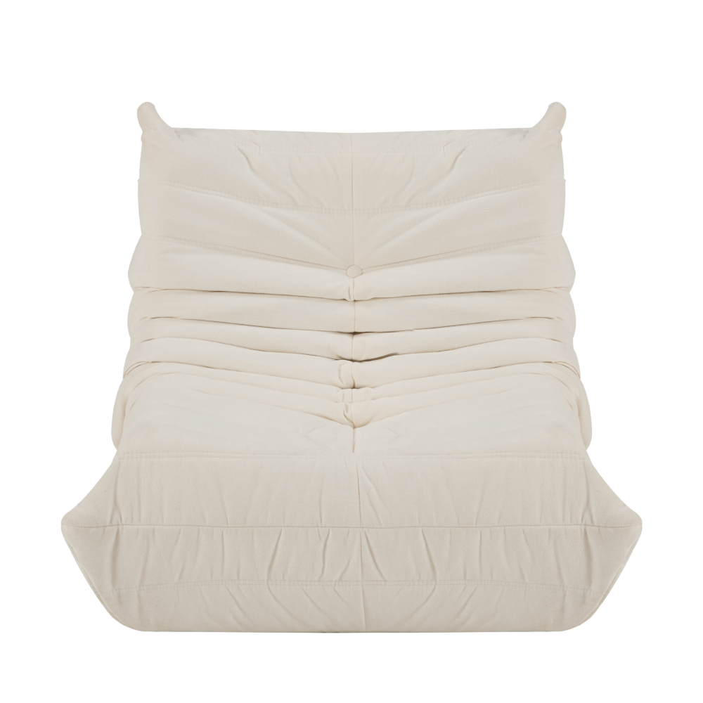 Foam-Filled Bean Bag Lounger Chair