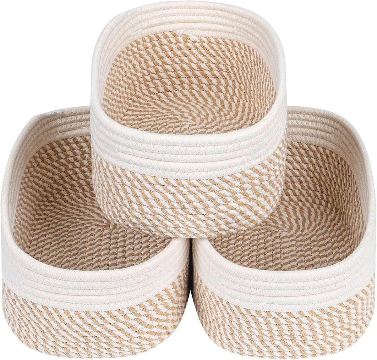 Jute Cotton Rope Basket G-24 S/M/L
