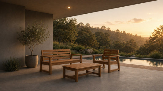 Tahoe 3-piece patio set golden hour lifestyle v2