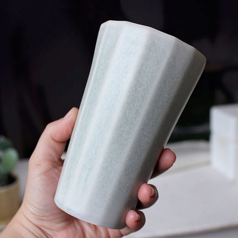 Handmade Porcelain Pint Cup — view 6